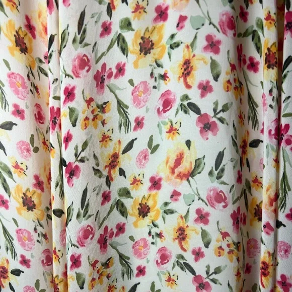 Romeo & Juliet Couture Floral Handkerchief Hem Slip Dress - Picture 7 of 14